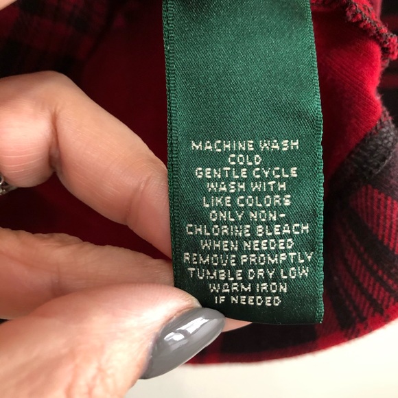 Buffalo Plaid Long Sleeve Shirt with Elbow Pads Size Large - Picture 5 of 10